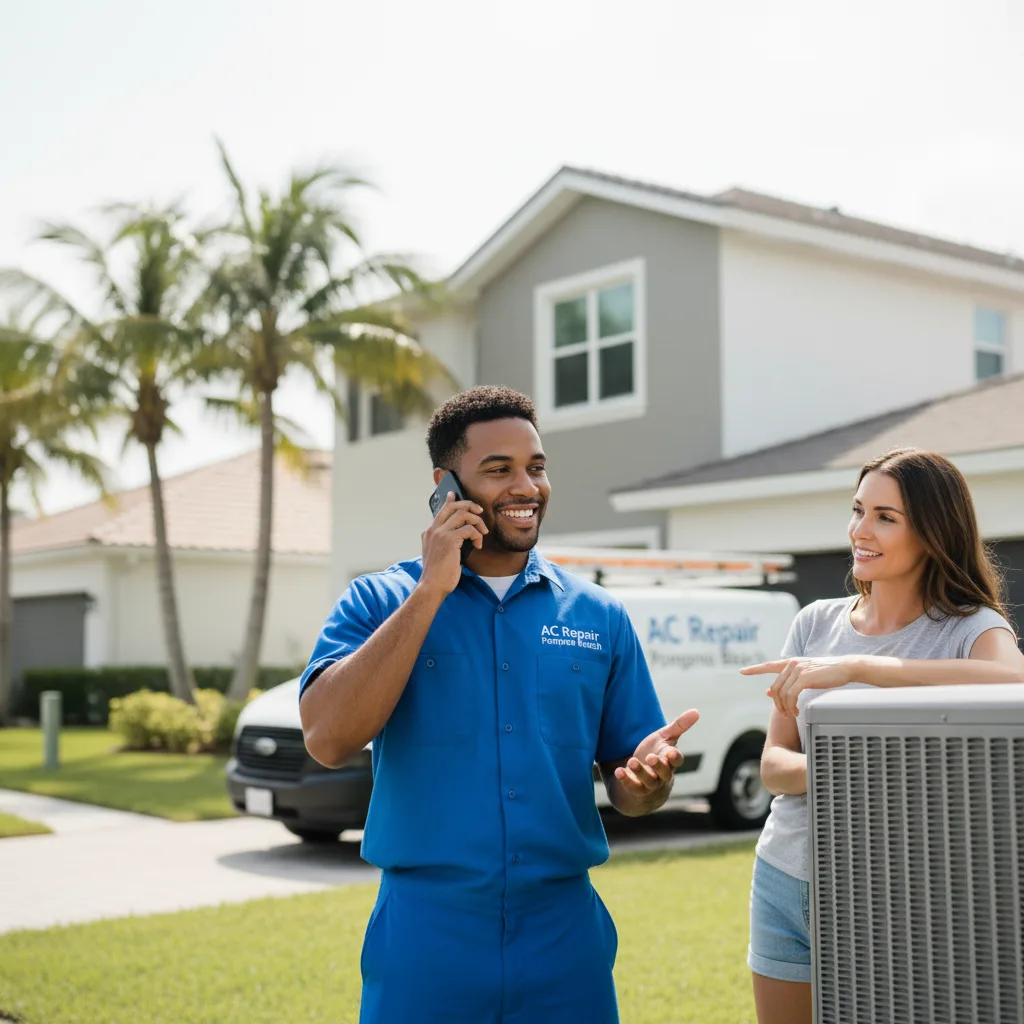 AC Repair Pompano Beach customer support in Jumping Branch